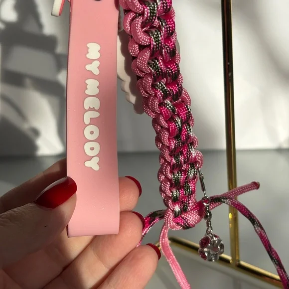 Miu Miu Style | My Melody Paracord Sanrio Jane Birkinfy Miniso Keyfob Handmade - Picture 7 of 8